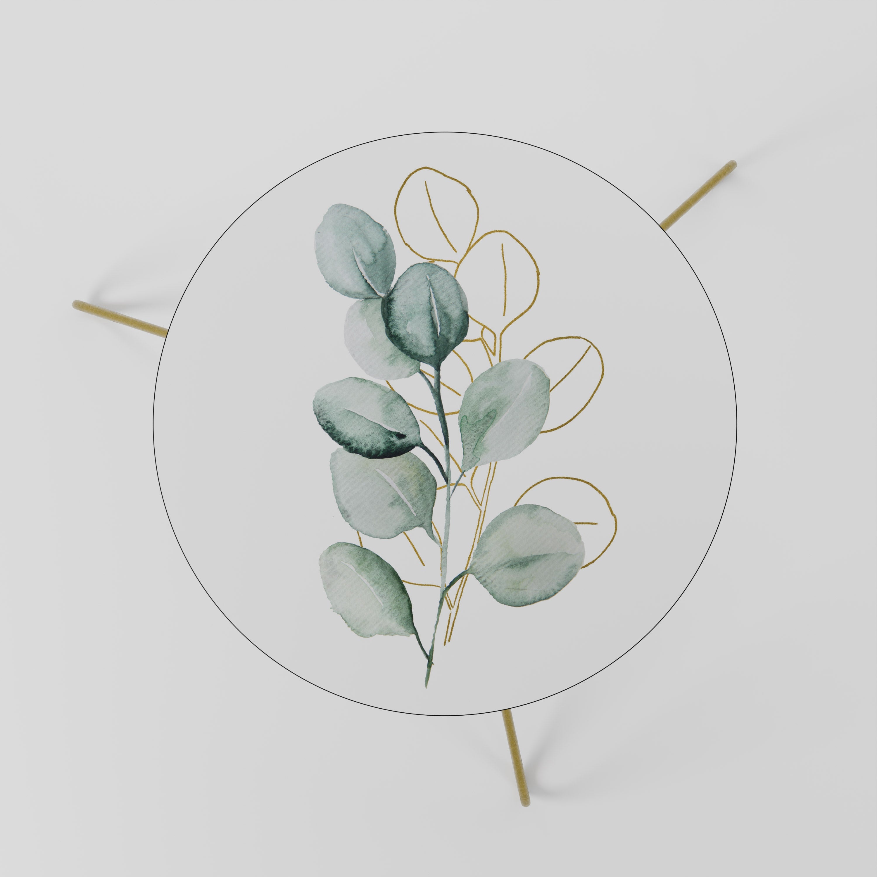 SILHOUETTES IN SOFT WATERS Mesa de Centro 60