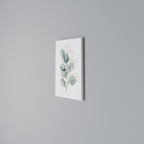 SILHOUETTES IN SOFT WATERS Quadro em tela vertical