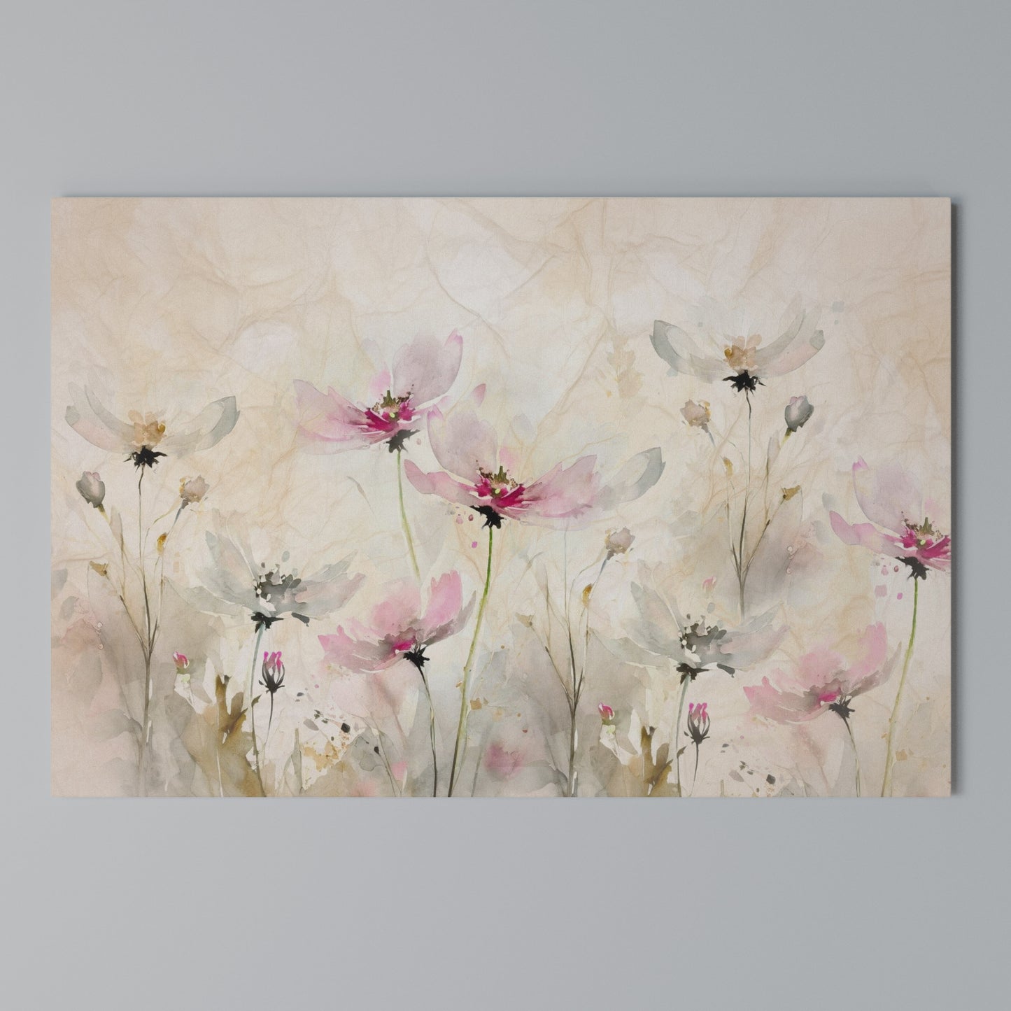 PAINTED LIGHTNESS Horizontal Canvas Print