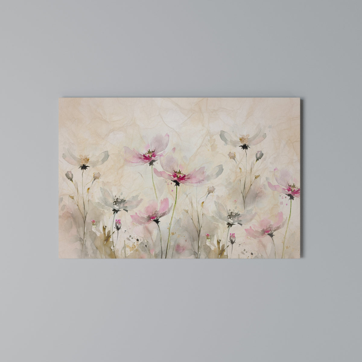 PAINTED LIGHTNESS Horizontal Canvas Print