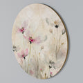 PAINTED LIGHTNESS Round Wall Art