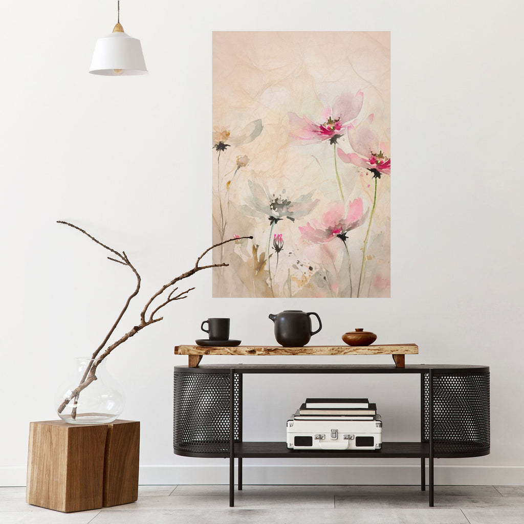 PAINTED LIGHTNESS Peel and Stick Vertical Poster