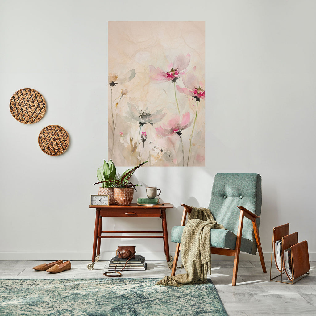 PAINTED LIGHTNESS Peel and Stick Vertical Poster