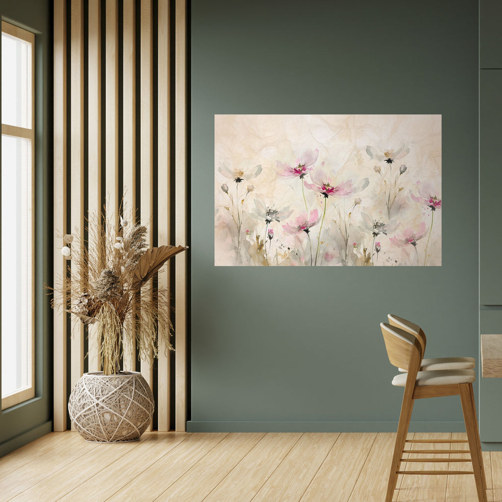 PAINTED LIGHTNESS Peel and Stick Horizontal Poster