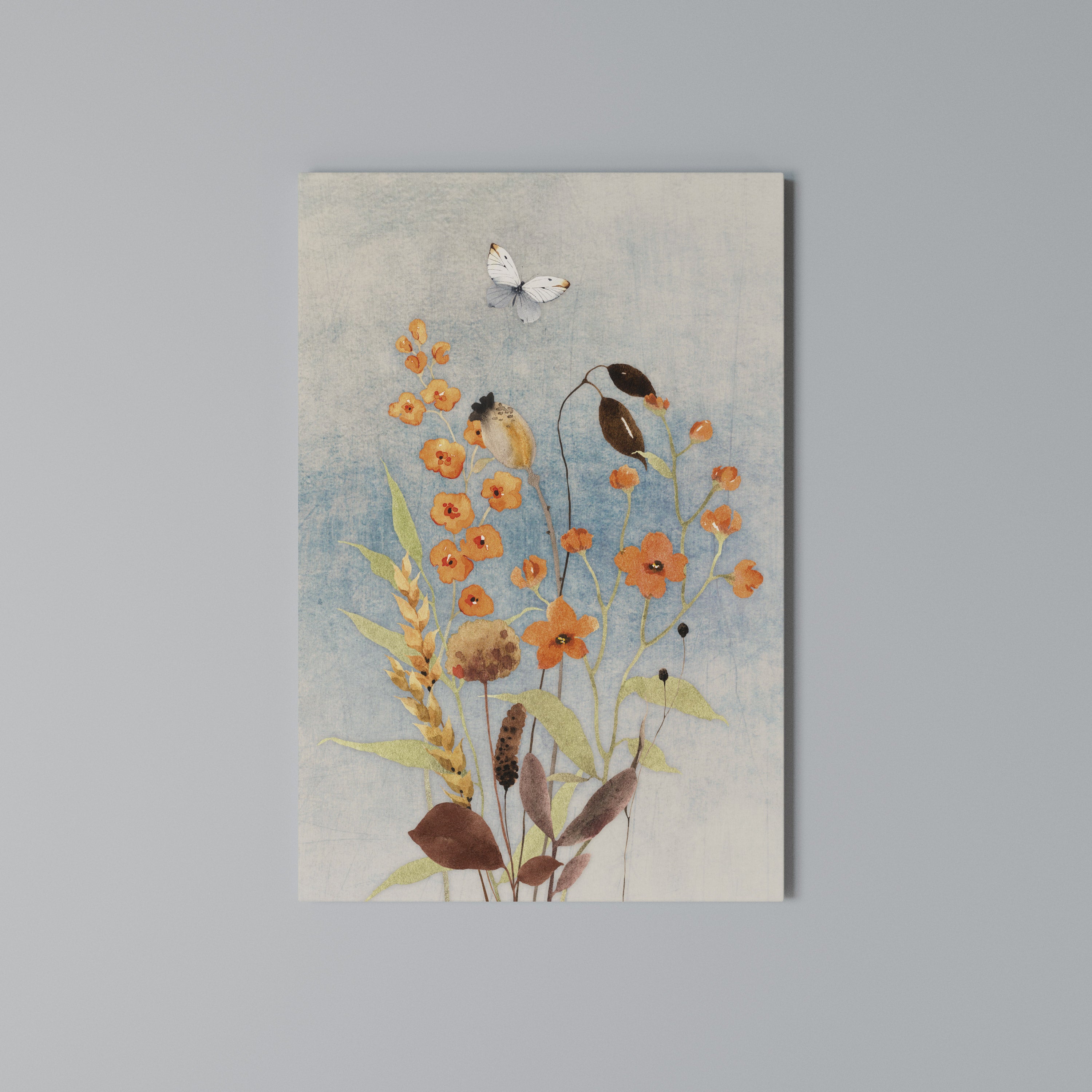 WHISPERS OF WILDFLOWERS Quadro em tela vertical