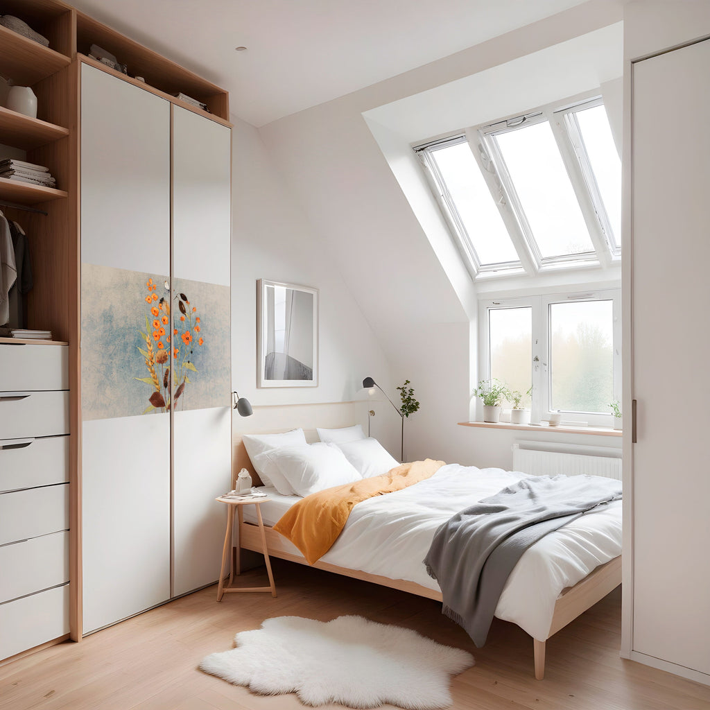 WHISPERS OF WILDFLOWERS Peel and Stick Horizontal Poster