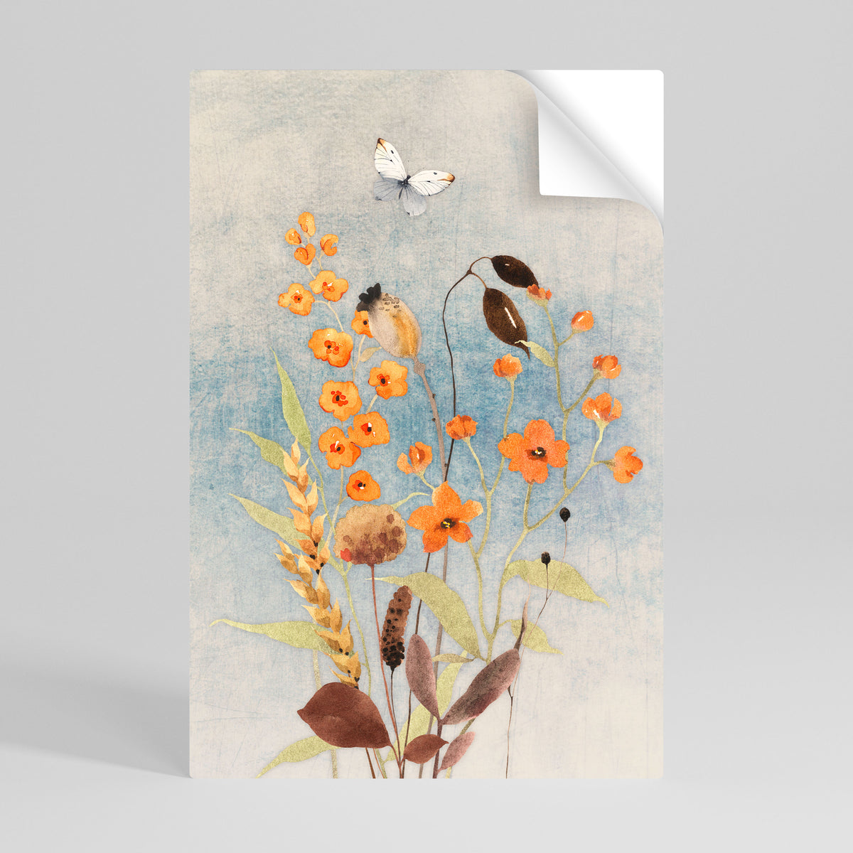 WHISPERS OF WILDFLOWERS Póster Autocolante Vertical