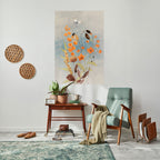 WHISPERS OF WILDFLOWERS Poster Vertical Autocolante