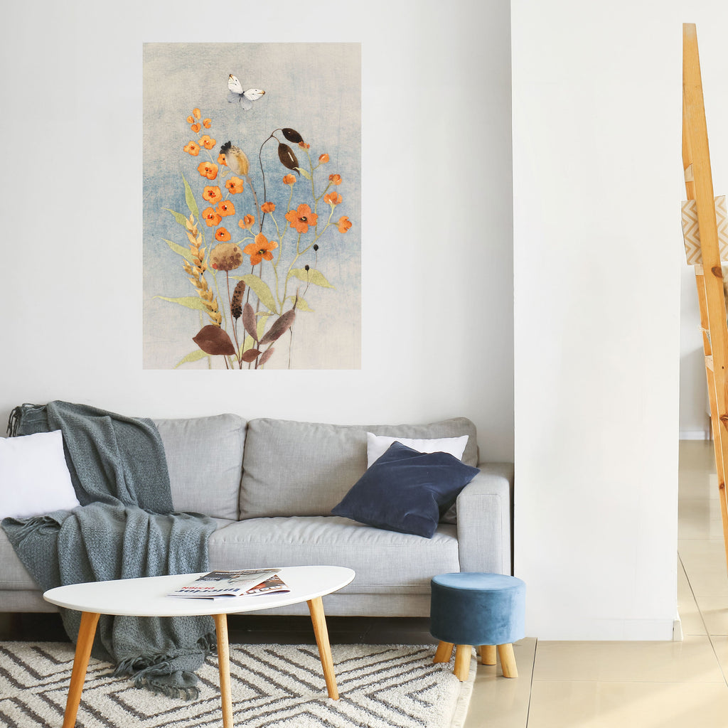 WHISPERS OF WILDFLOWERS Poster Vertical Autocolante