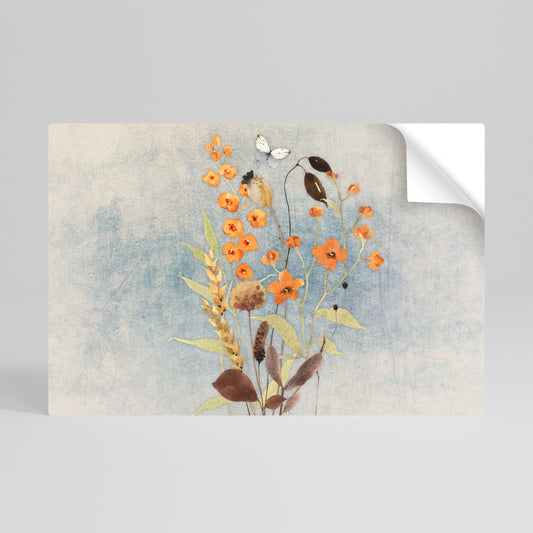 WHISPERS OF WILDFLOWERS Póster Autocolante Horizontal