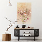 FLOWERED REVERIE Poster Vertical Autocolante