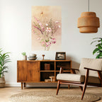 FLOWERED REVERIE Poster Vertical Autocolante
