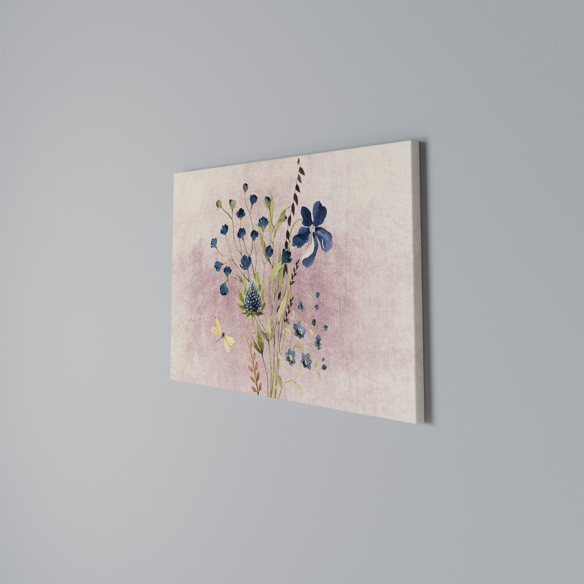 CORNFLOWER REVERIE Horizontal Canvas Print