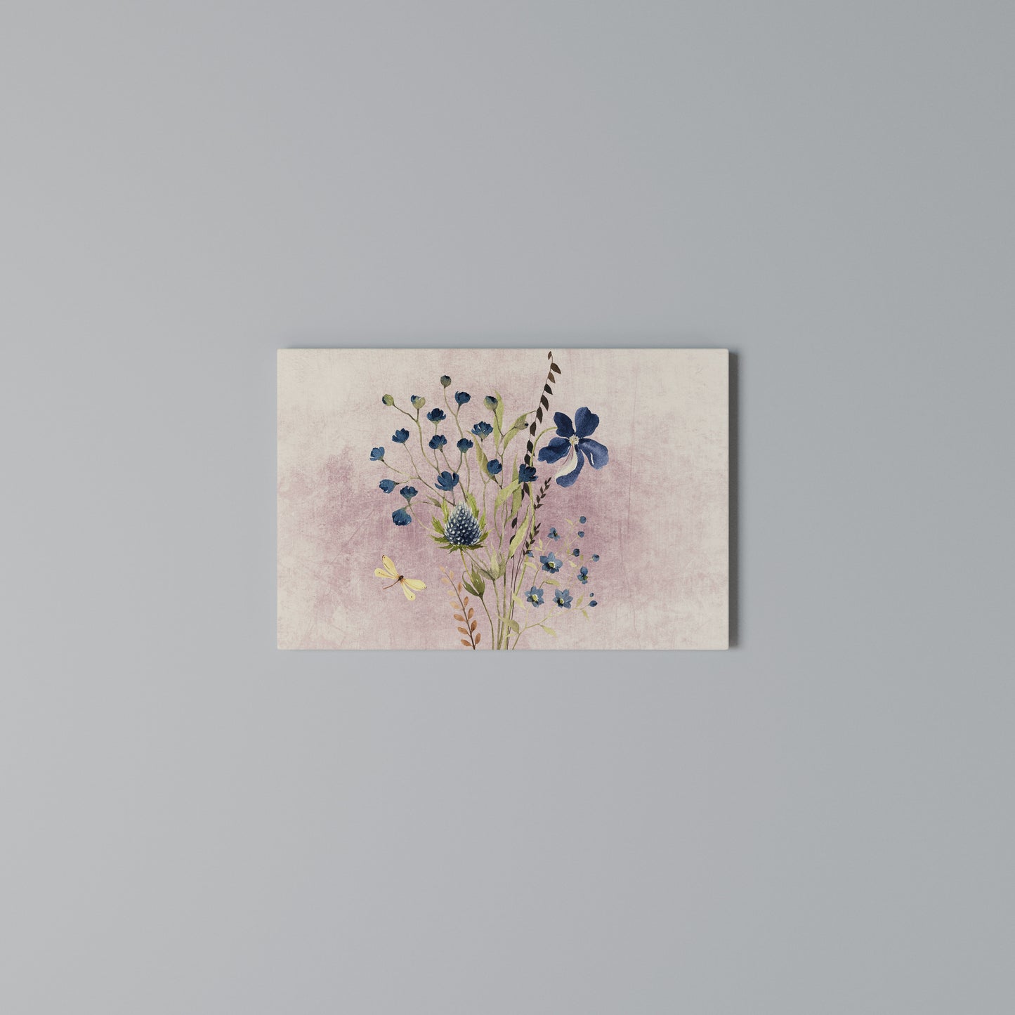 CORNFLOWER REVERIE Horizontal Canvas Print