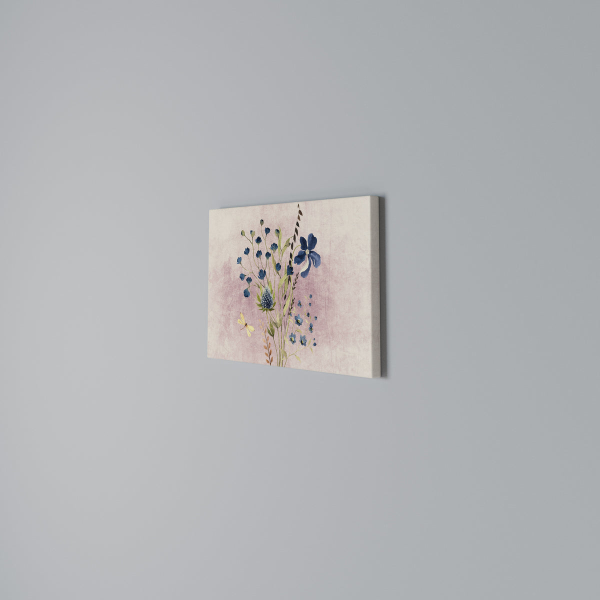 CORNFLOWER REVERIE Horizontal Canvas Print