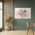 CORNFLOWER REVERIE Peel and Stick Horizontal Poster