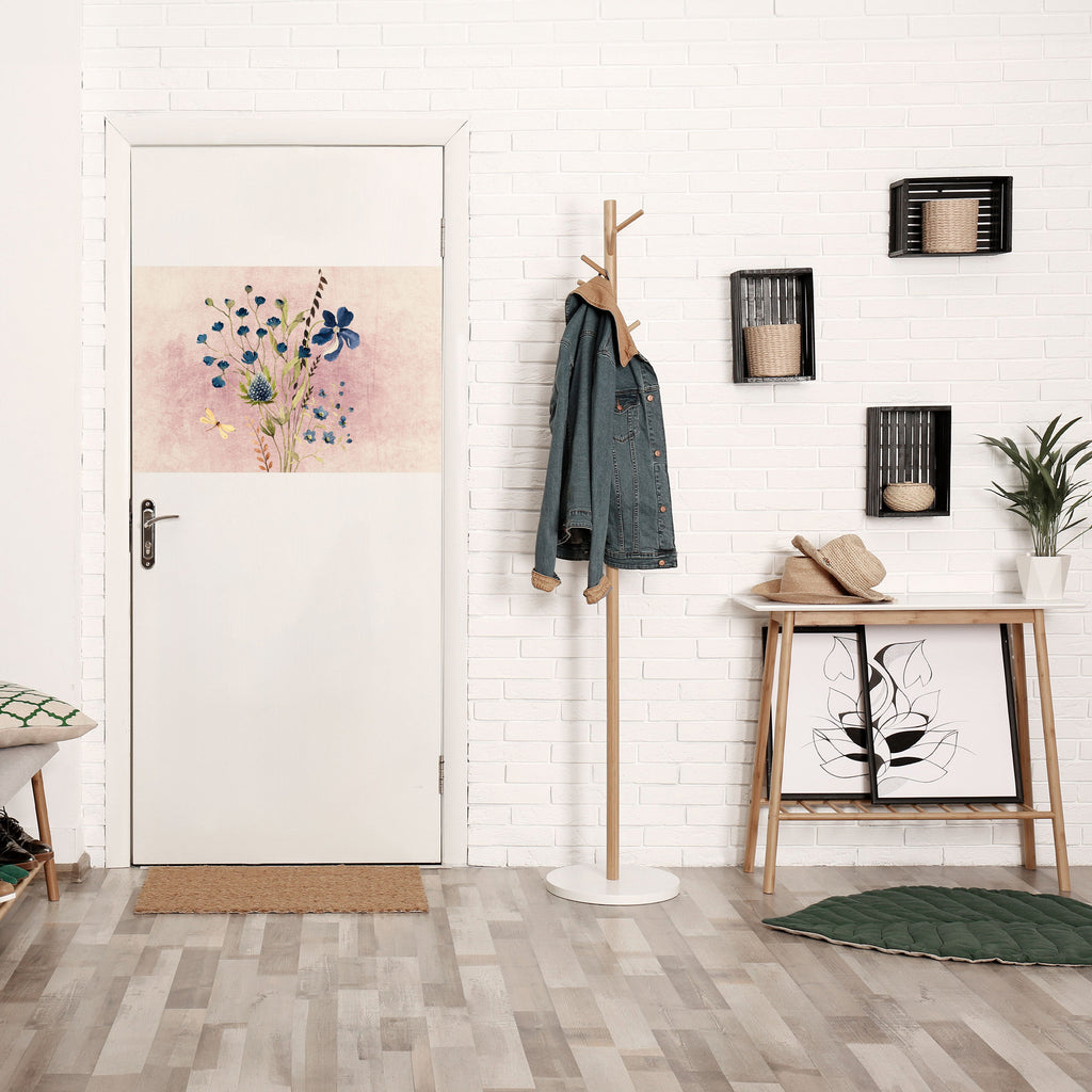 CORNFLOWER REVERIE Peel and Stick Horizontal Poster