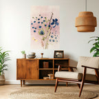 CORNFLOWER REVERIE Poster Vertical Autocolante