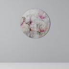 ASTONISHING MAGNOLIA Round Wall Art