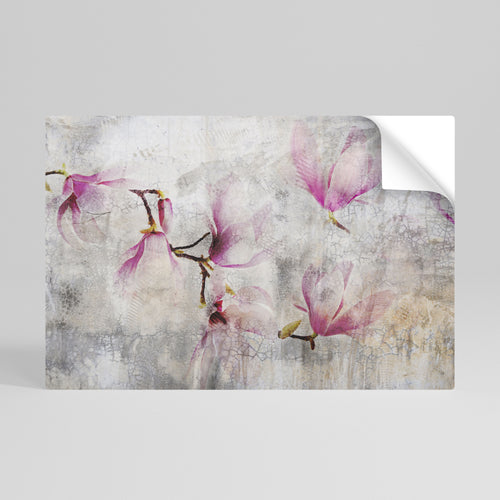 ASTONISHING MAGNOLIA Póster Autocolante Horizontal