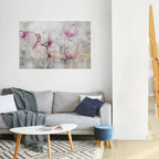 ASTONISHING MAGNOLIA Peel and Stick Horizontal Poster
