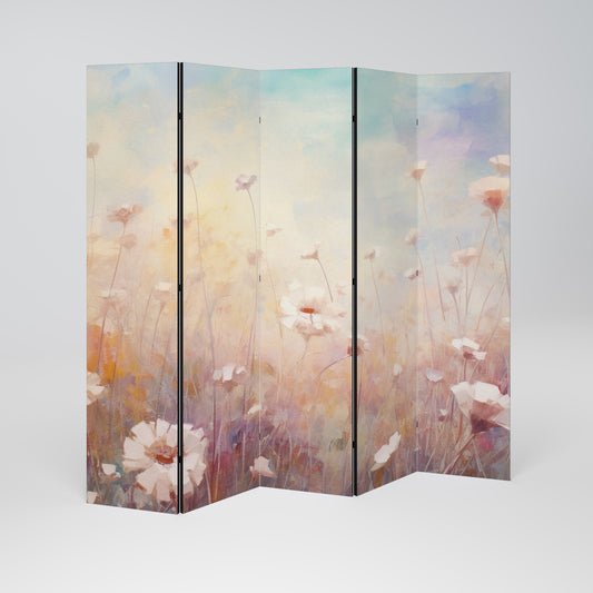BREEZE OF COLORS Biombo de 5 Painéis