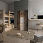 VIVID DREAMSCAPE DOORS Biombo Decorativo de 3 Painéis