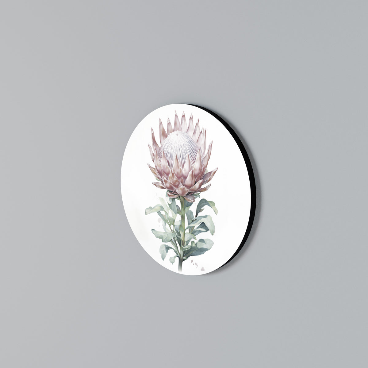 ROYAL PROTEA Round Wall Art