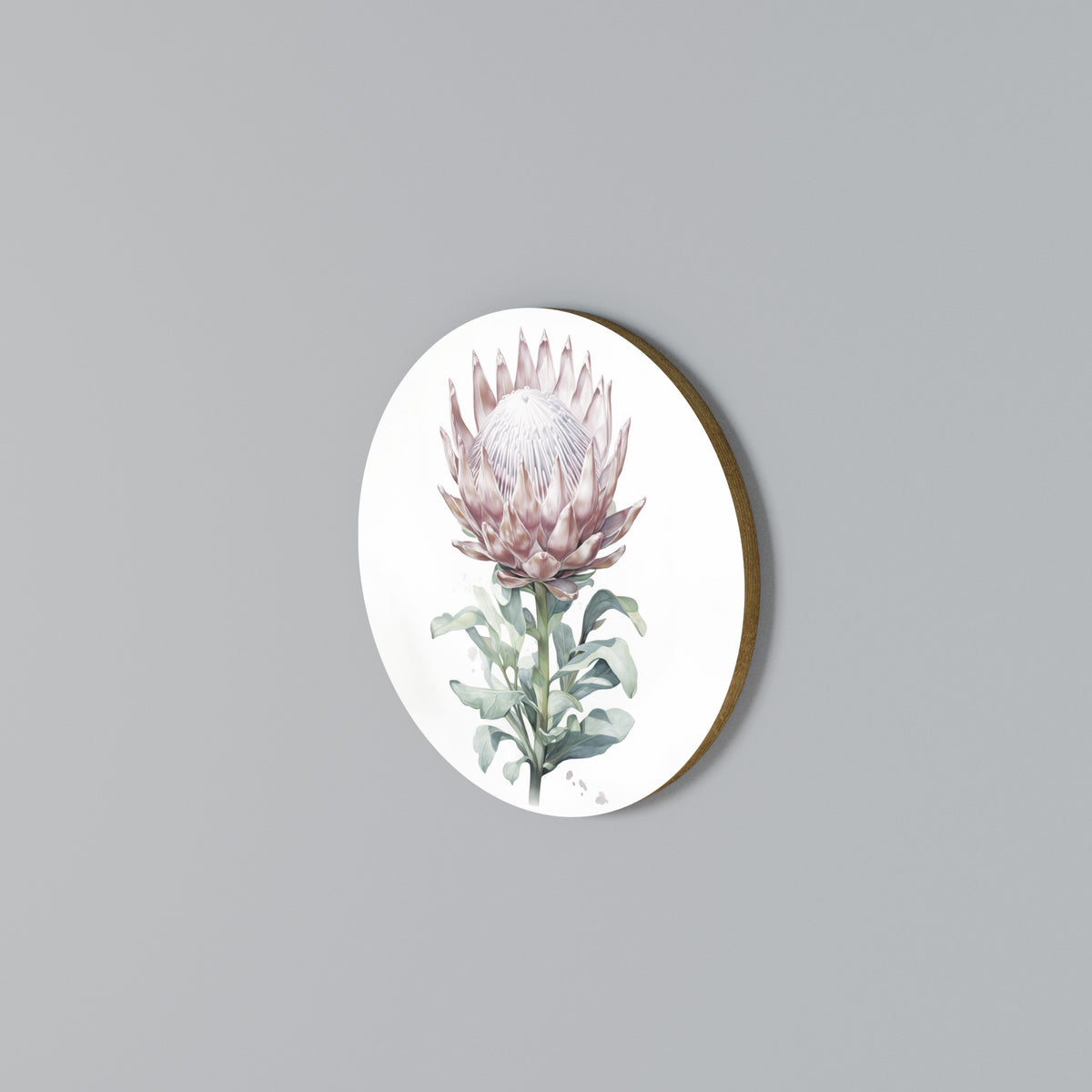 ROYAL PROTEA Round Wall Art