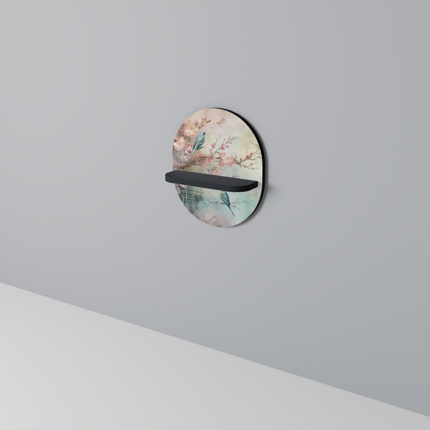 CHERRY BIRDSONG Art Shelf