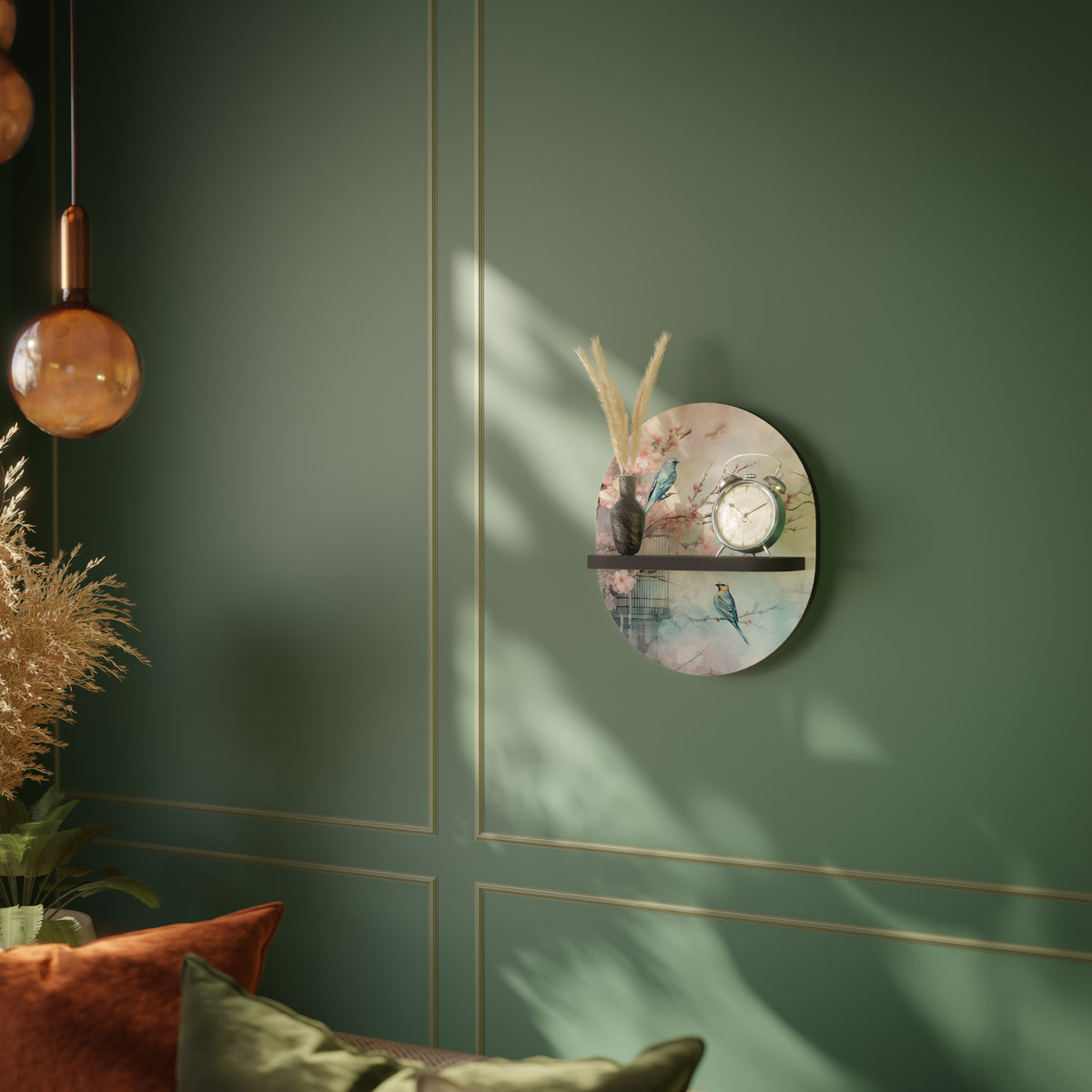 CHERRY BIRDSONG Art Shelf