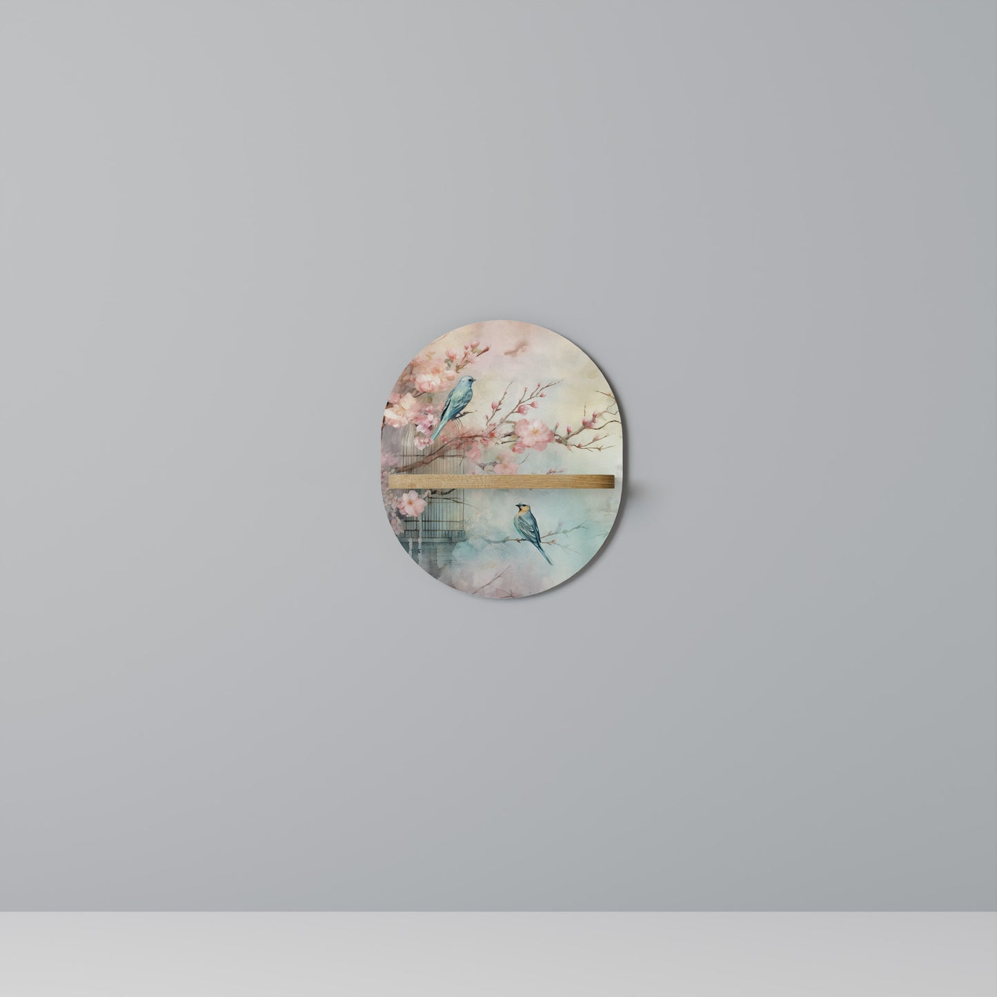 CHERRY BIRDSONG Art Shelf