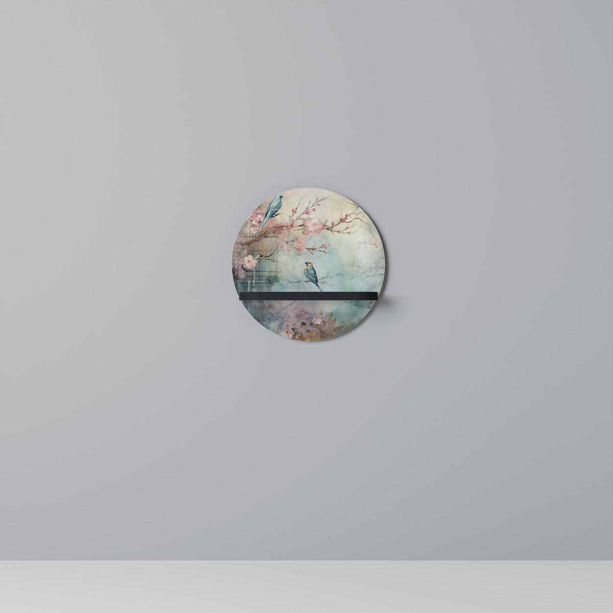 CHERRY BIRDSONG Art Shelf