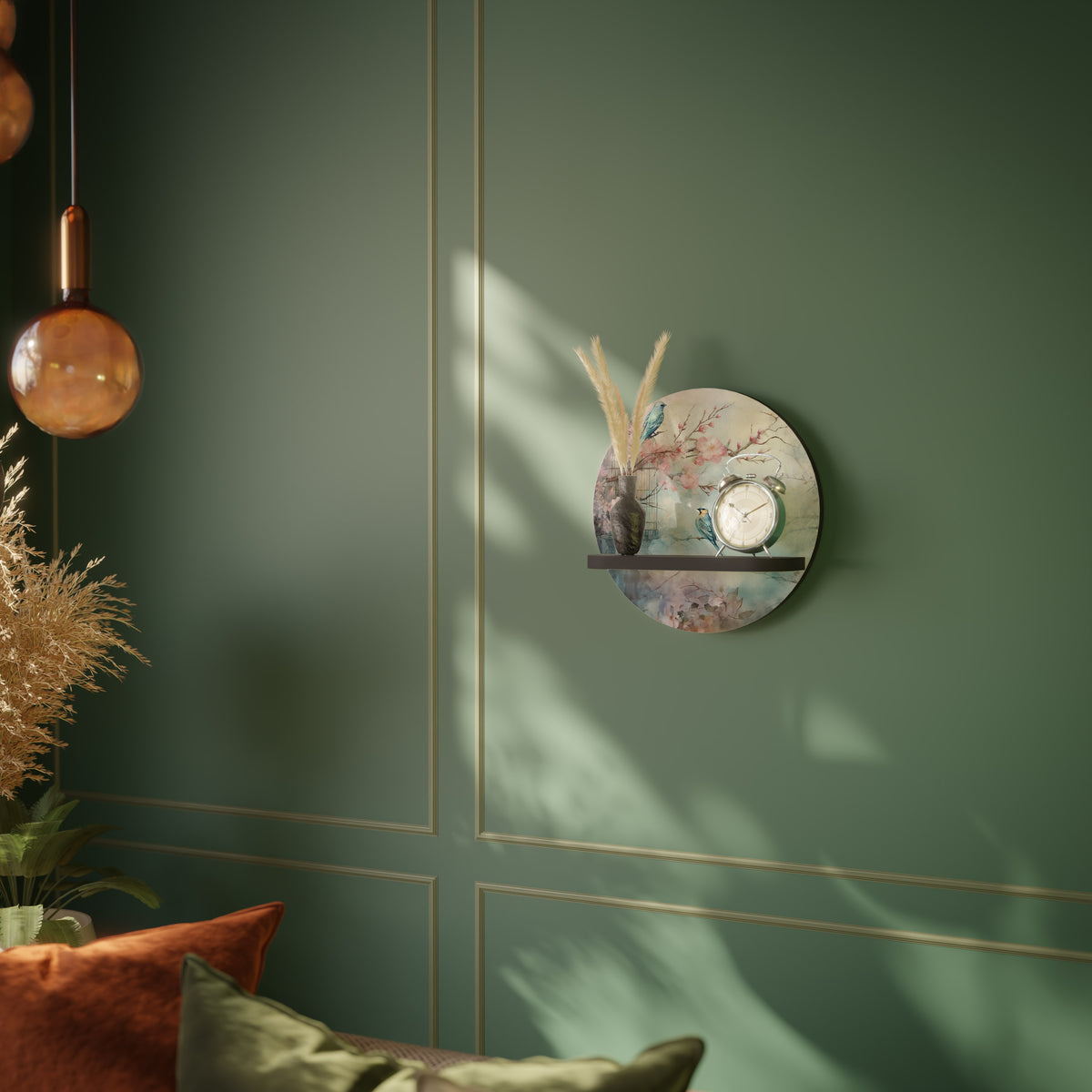 CHERRY BIRDSONG Art Shelf