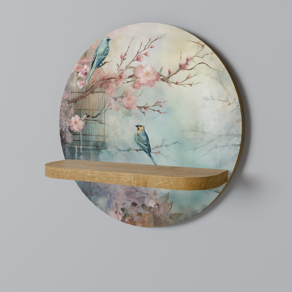 CHERRY BIRDSONG Art Shelf