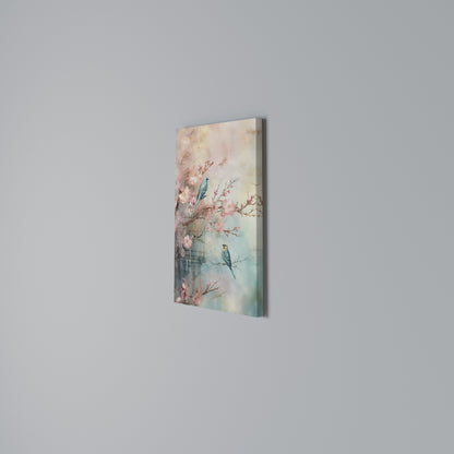 CHERRY BIRDSONG Quadro em tela vertical