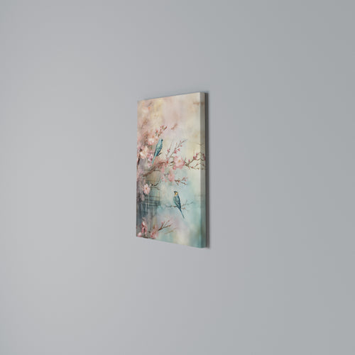 CHERRY BIRDSONG Quadro em tela vertical