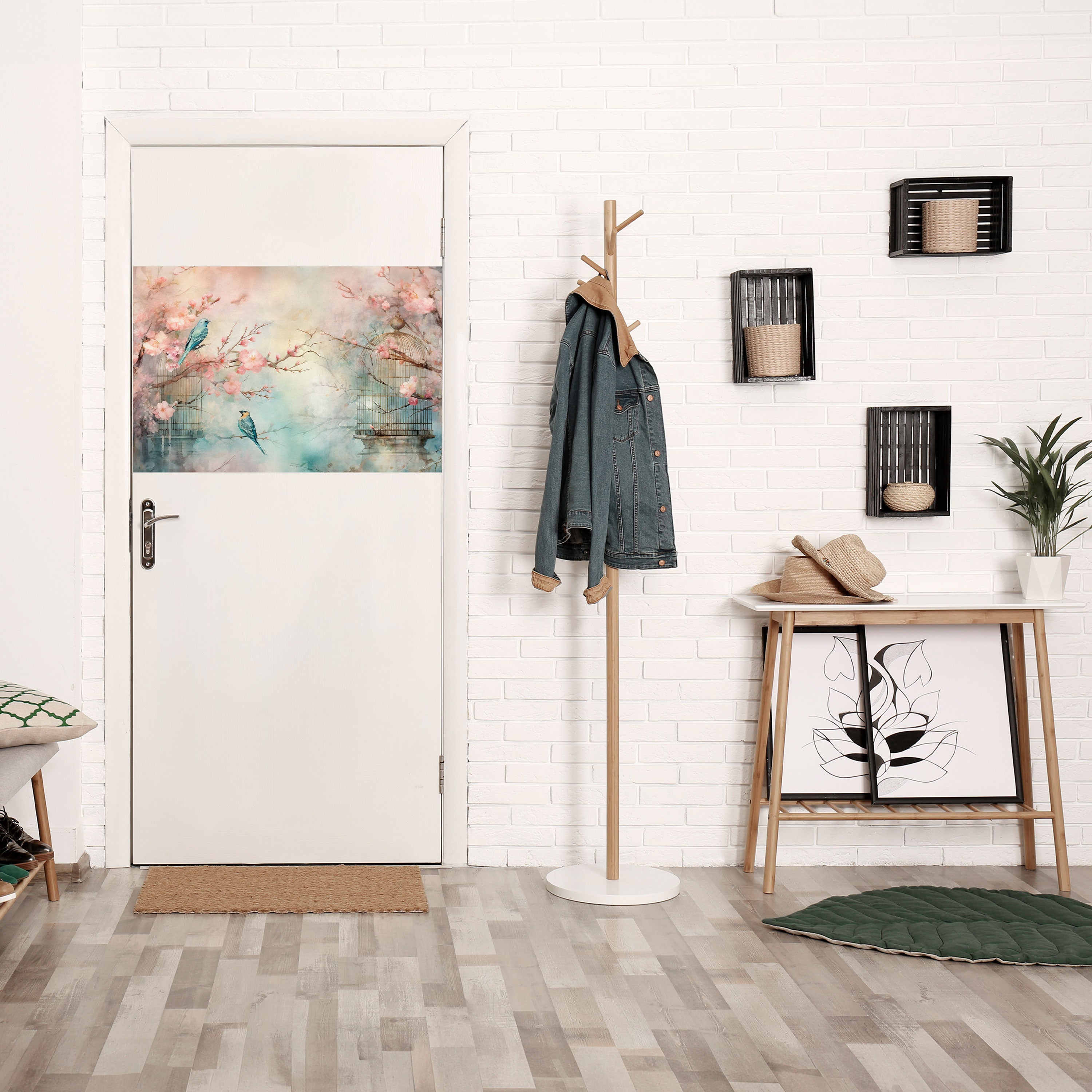 CHERRY BIRDSONG Poster Horizontal Autocolante