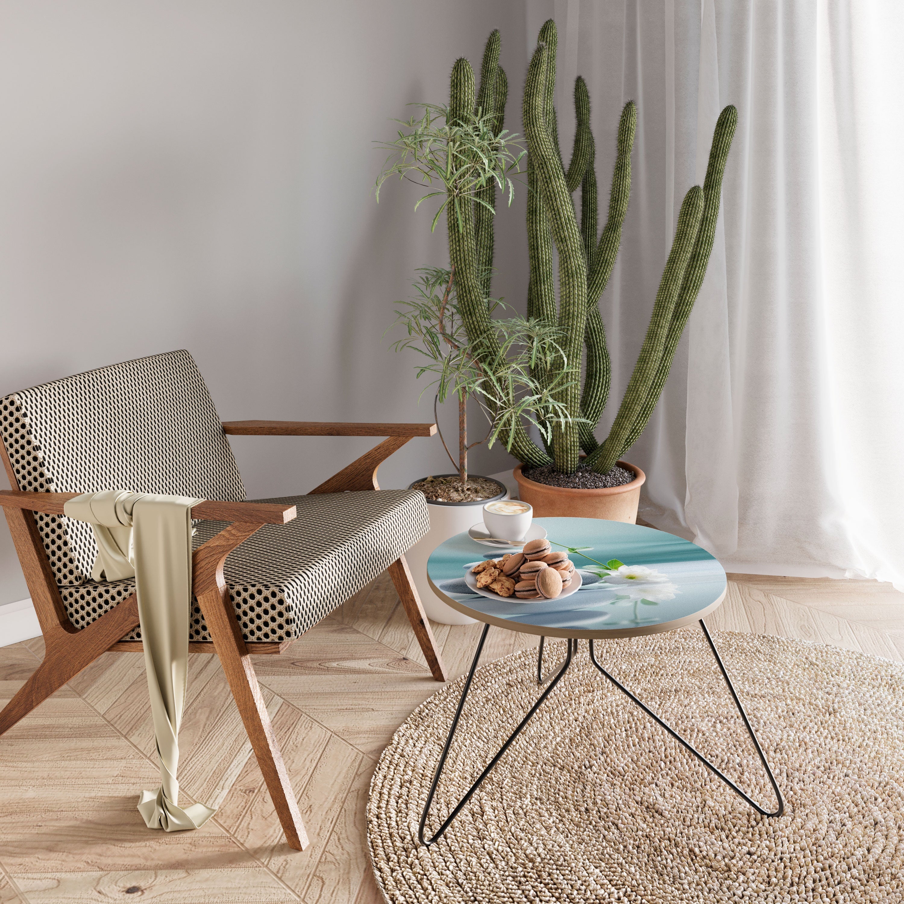 TRANQUIL STONE BALANCE Mesa de Centro 60