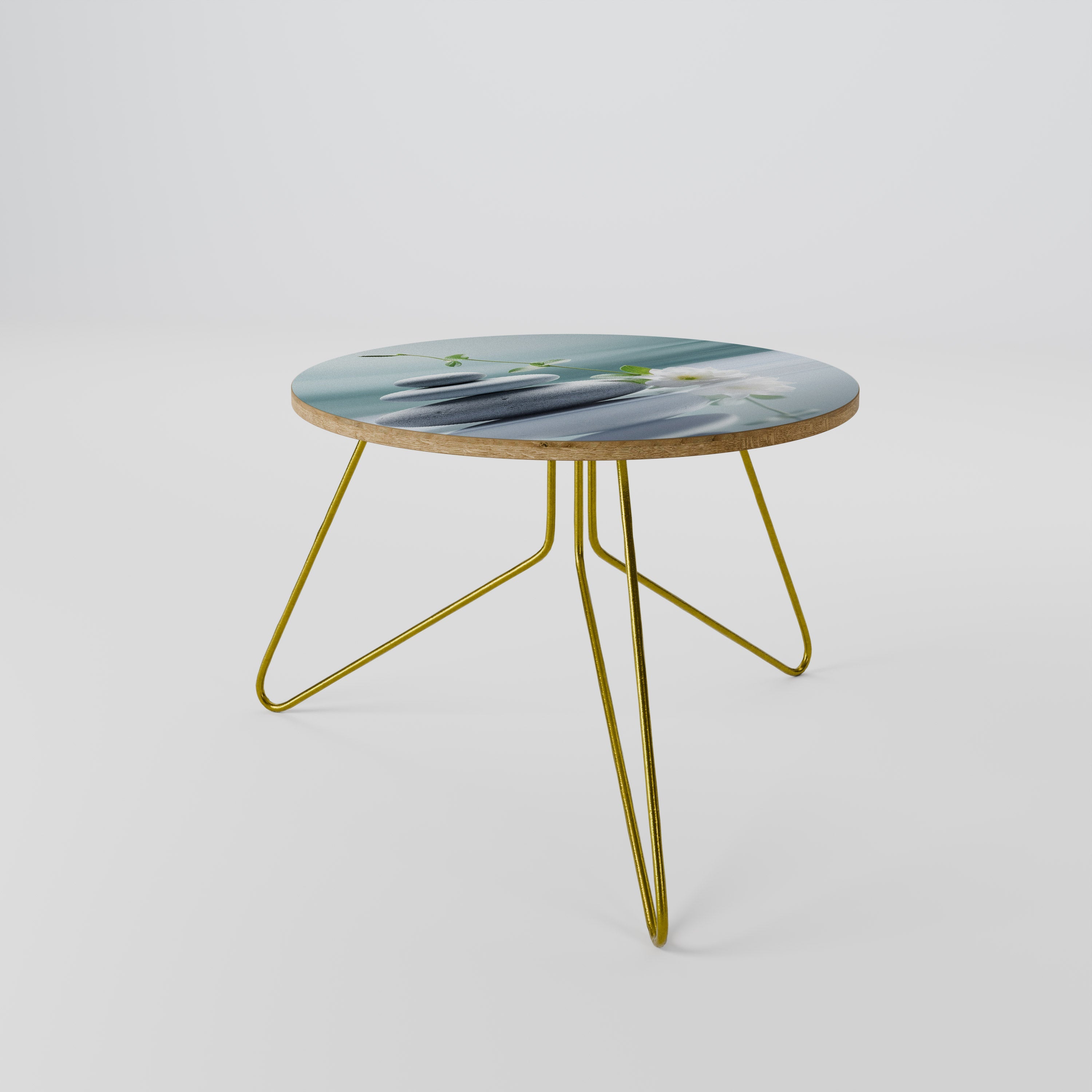 TRANQUIL STONE BALANCE Mesa de Centro 60