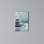 TRANQUIL STONE BALANCE Quadro em tela vertical