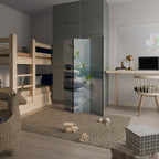 TRANQUIL STONE BALANCE Biombo Decorativo de 3 Painéis