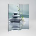 TRANQUIL STONE BALANCE Biombo de 4 Painéis