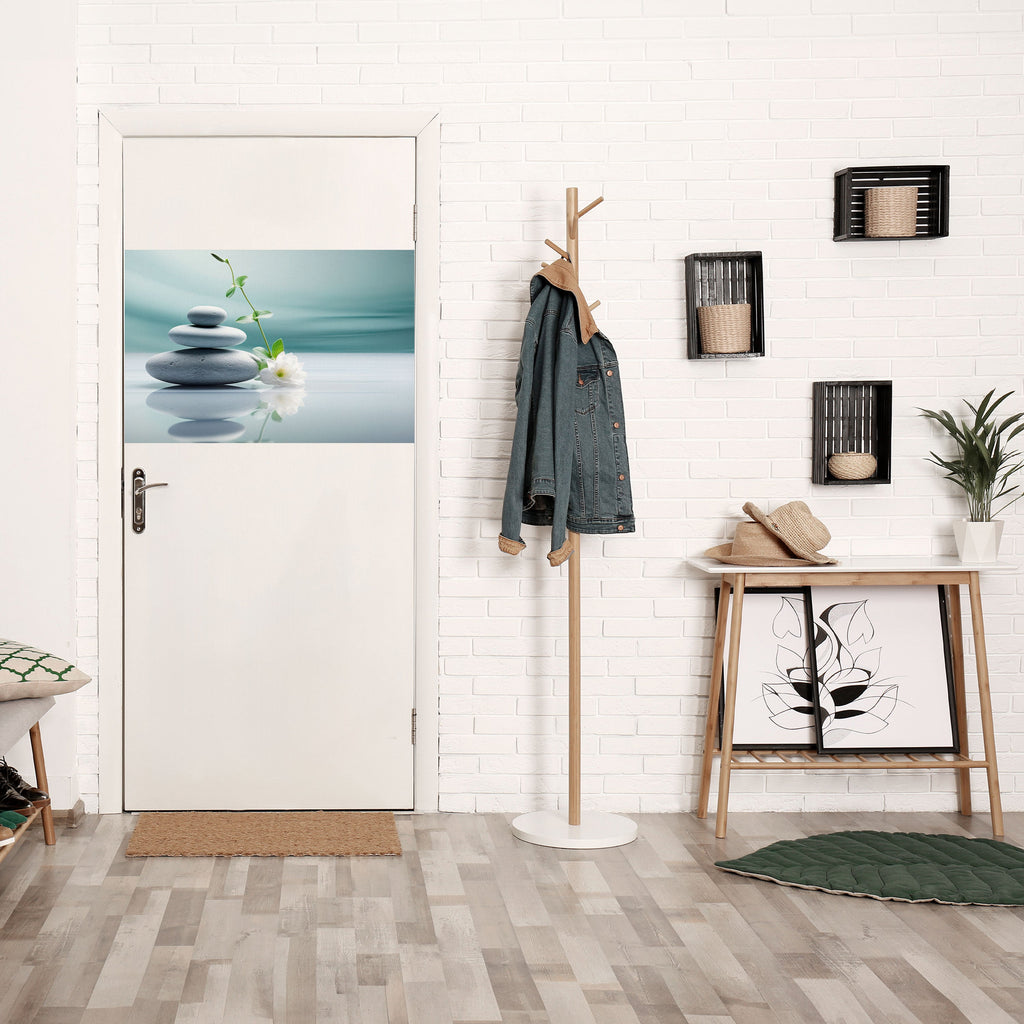 TRANQUIL STONE BALANCE Peel and Stick Horizontal Poster