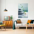 TRANQUIL STONE BALANCE Poster Vertical Autocolante