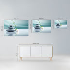 TRANQUIL STONE BALANCE Peel and Stick Horizontal Poster