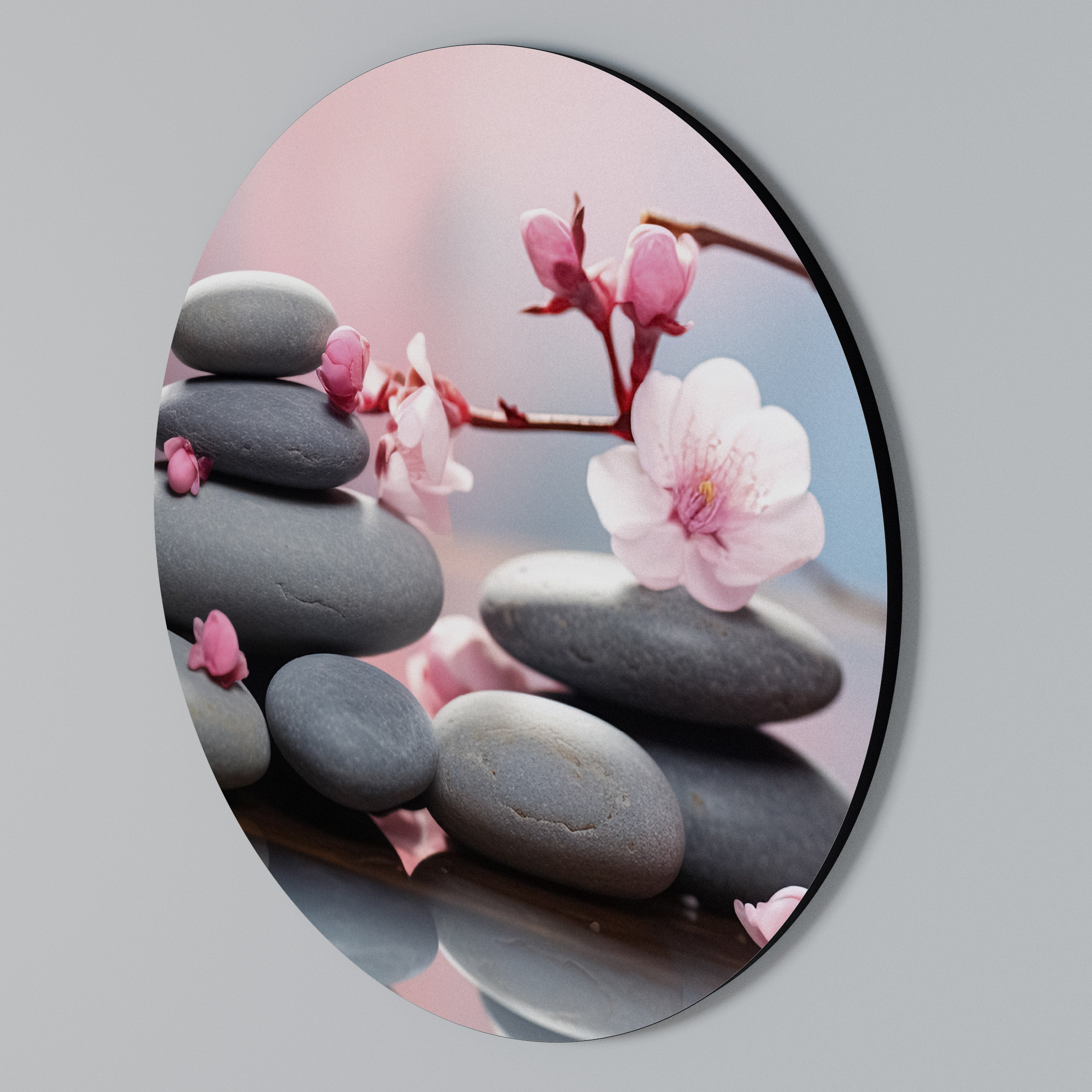 BALANCE OF NATURE Arte de Parede Redonda