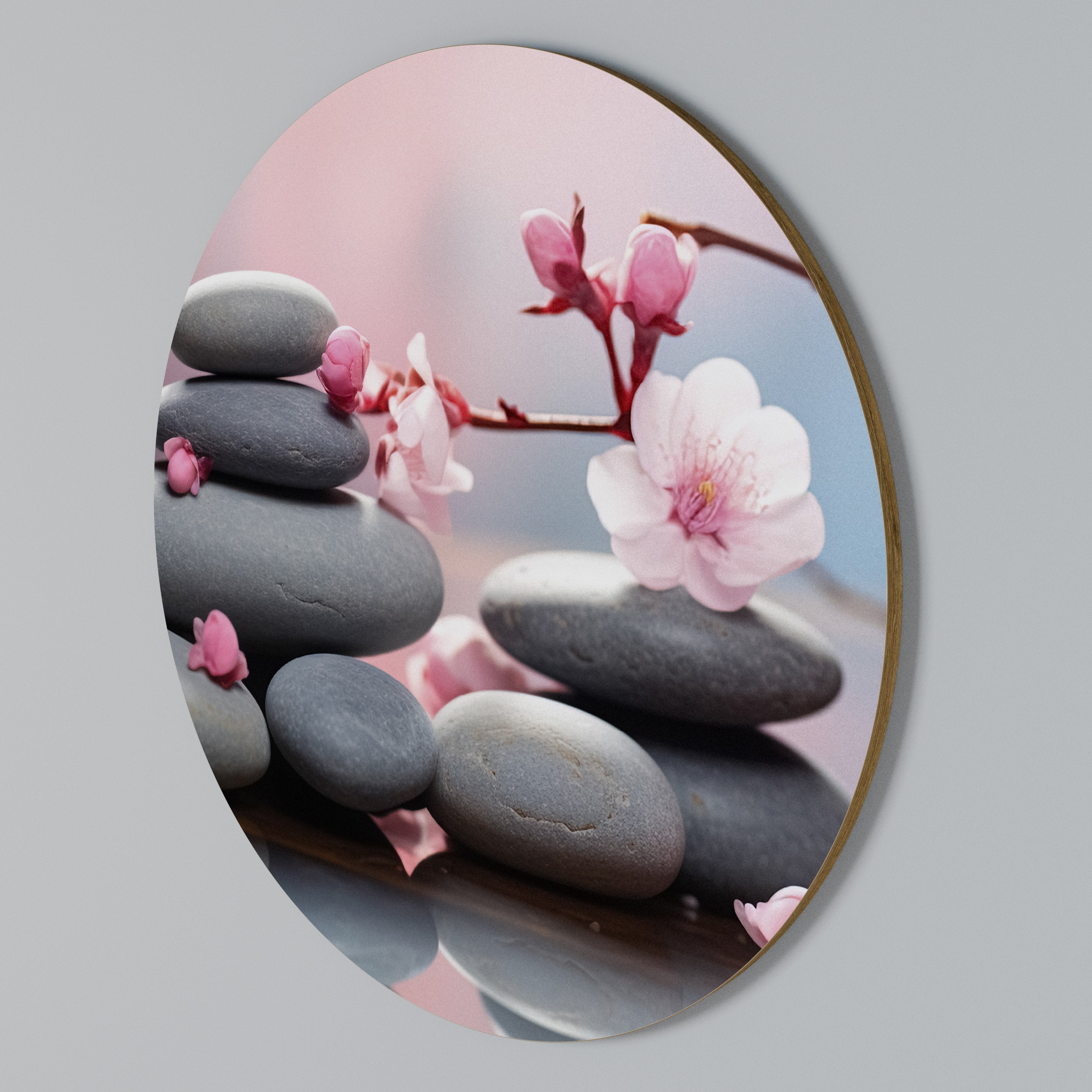 BALANCE OF NATURE Arte de Parede Redonda