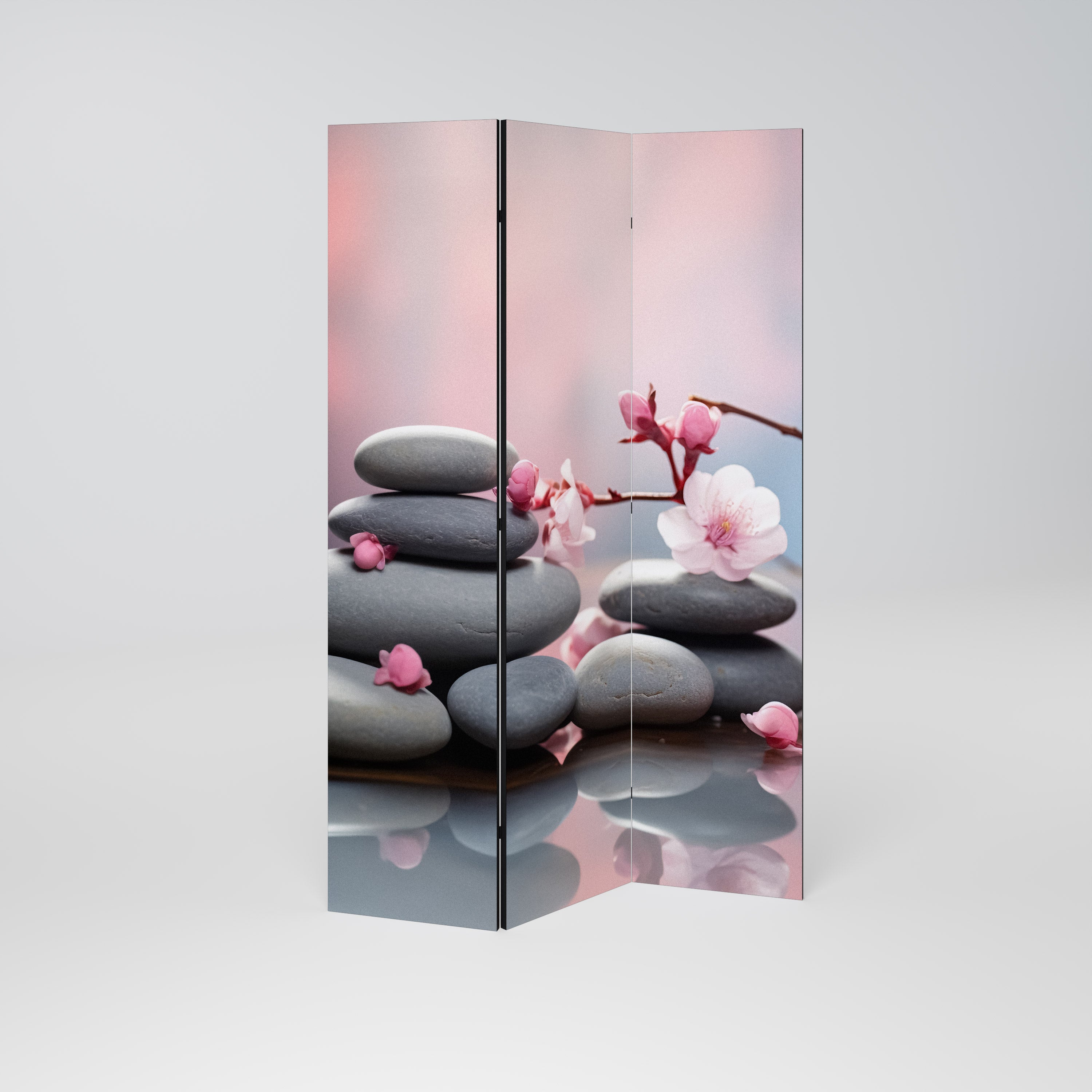 BALANCE OF NATURE 3-Panel Room Divider