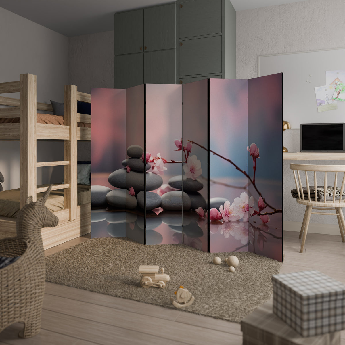 BALANCE OF NATURE 6-Panel Room Divider